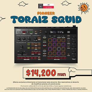 Pioneer Toraiz Squid Secuenciador