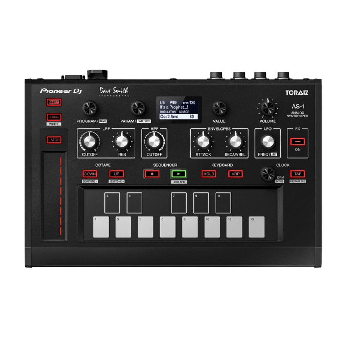 Pioneer Toraiz As 1 Sintetizador Analógico y Secuenciador 3