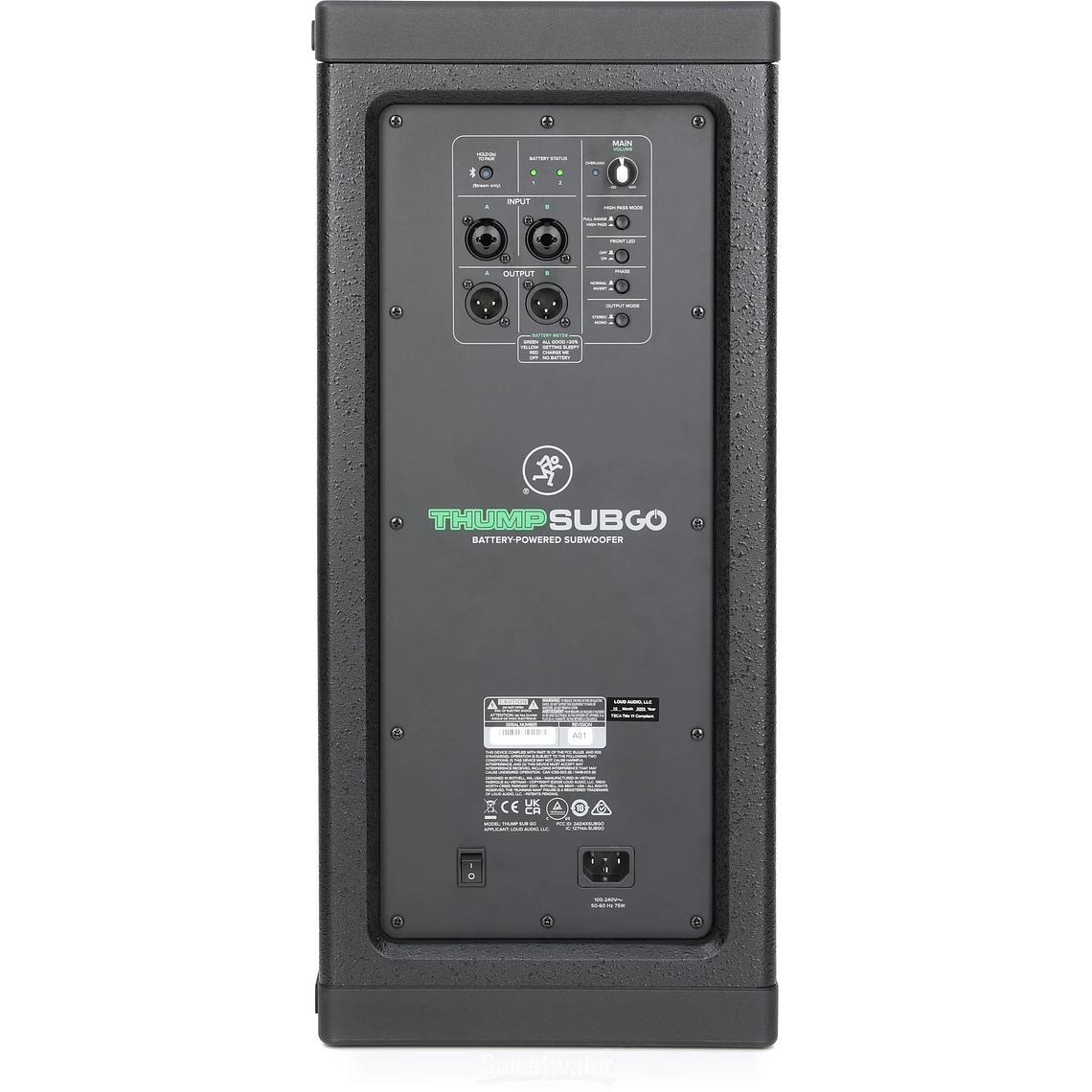 Mackie ThumpSub Go Subwoofer Activo con Bateria 4