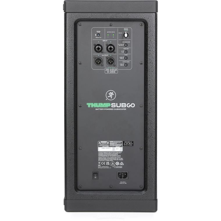 Mackie ThumpSub Go Subwoofer Activo con Bateria 4