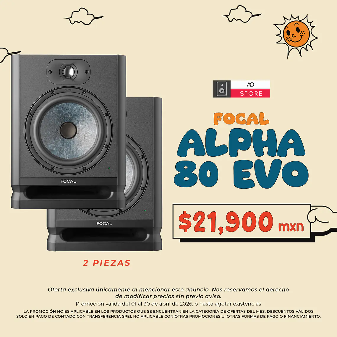 Focal Alpha 80 Evo Monitores de Estudio (2 Piezas) 2