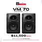 Pioneer DJ VM 70 Negro Monitores de Estudio (2 Piezas) - Miniatura 1