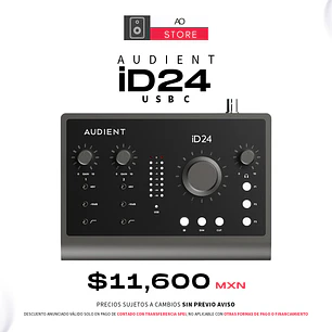 Audient iD24 Usb C Interfaz de Audio