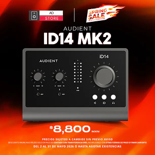 Audient iD14 Mk2 Interfaz de Audio