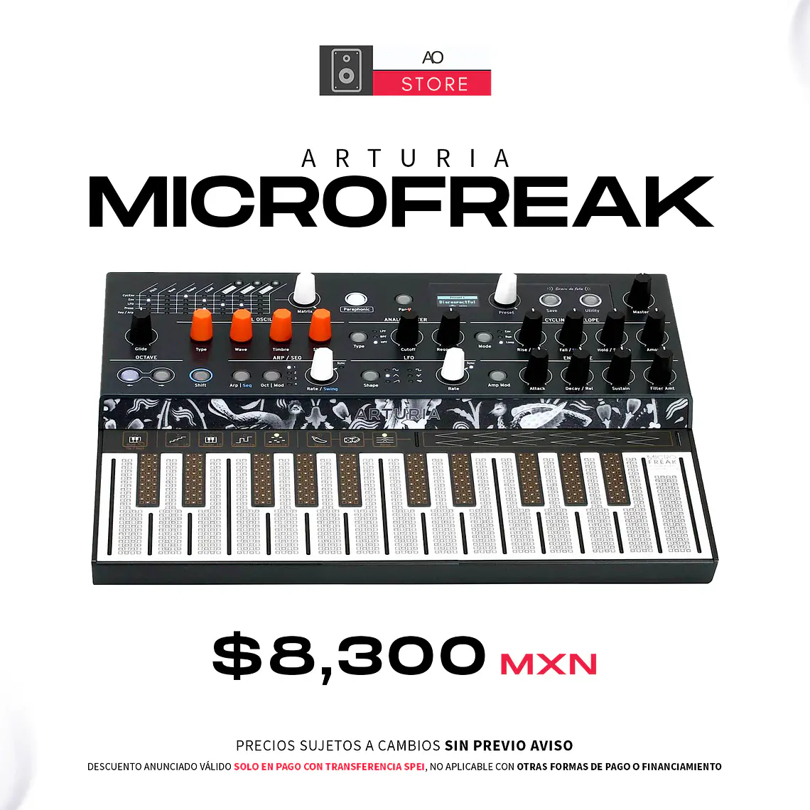Arturia Microfreak Sintetizador Híbrido 2