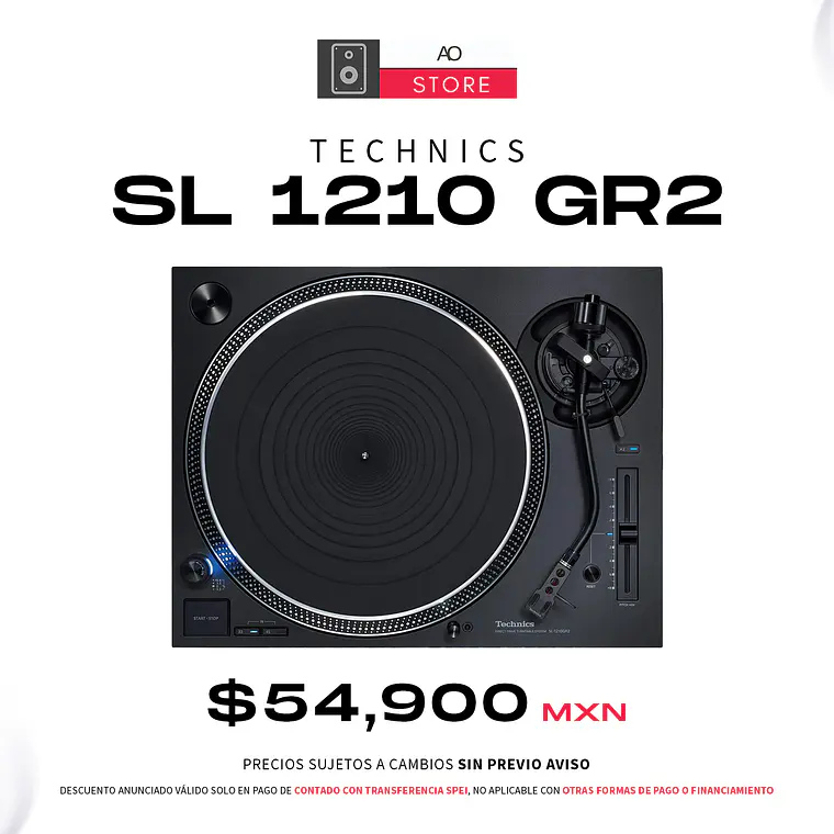 Technics SL 1210 GR2 Tornamesa para DJ 2