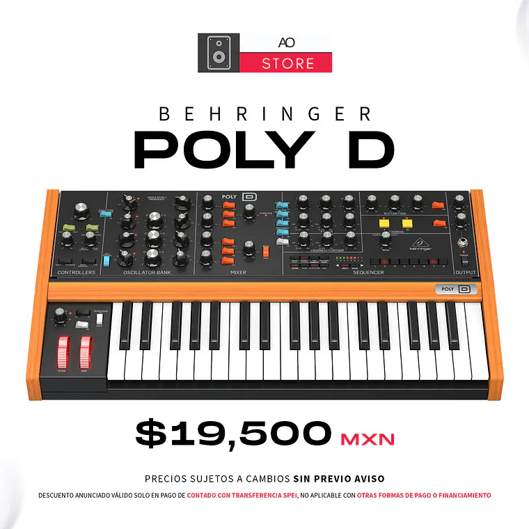 Behringer Poly D Sintetizador Polifónico 2