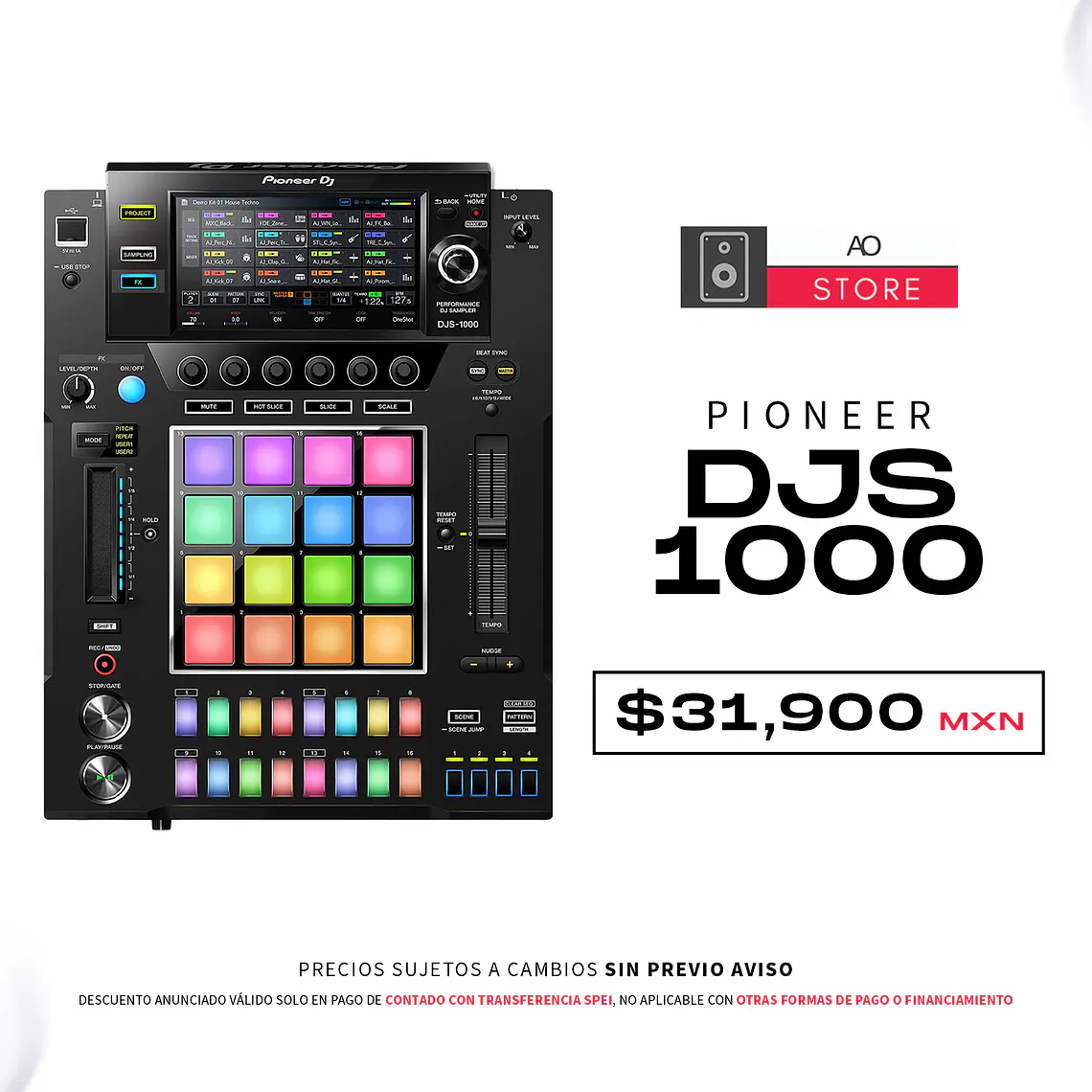 Pioneer DJ DJS 1000 Reproductor para DJ 1