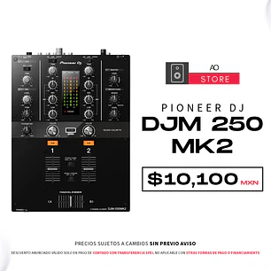 Pioneer DJ DJM 250 Mk2 Mezcladora para DJ