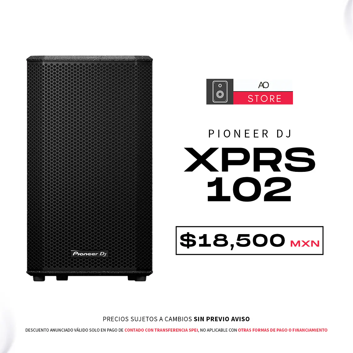 Pioneer DJ XPRS102 Bocina Activa 1