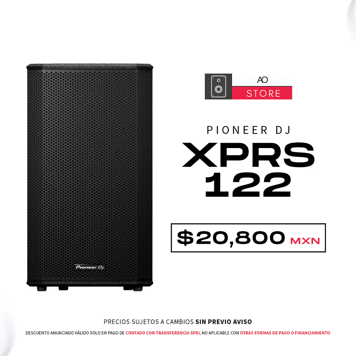 Pioneer DJ XPRS122 Bocina Activa 1