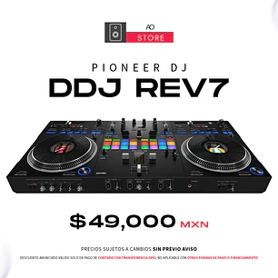 Pioneer DJ DDJ REV7 Controlador para DJ de 2 Canales Estilo Scratch