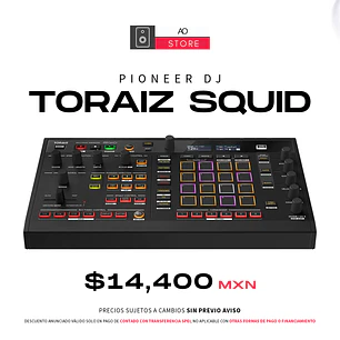Pioneer Toraiz Squid Secuenciador