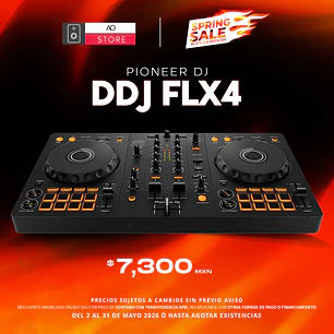 Pioneer DJ DDJ FLX4 Controlador para DJ de 2 Canales