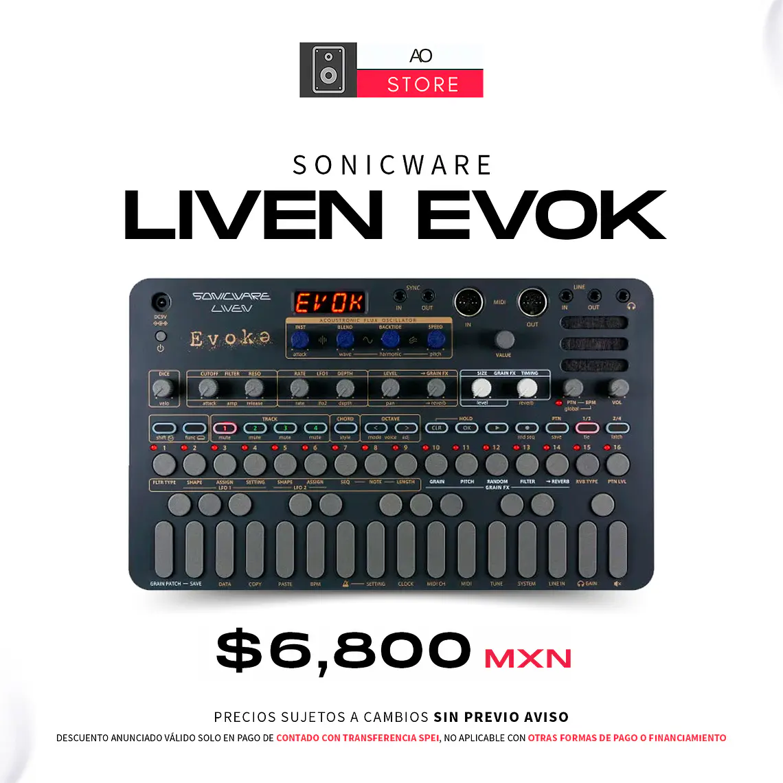 Sonicware Liven Evoke Sintetizador 1