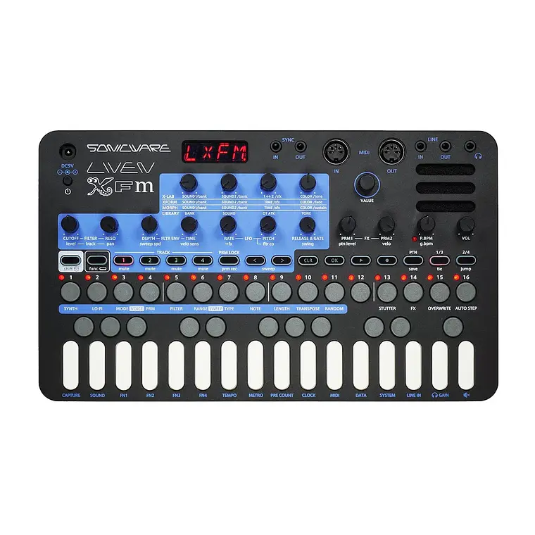Sonicware Liven Xfm Sintetizador y Groovebox 2