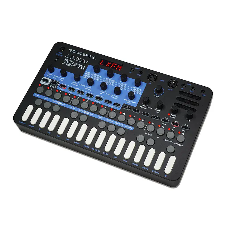 Sonicware Liven Xfm Sintetizador y Groovebox 3