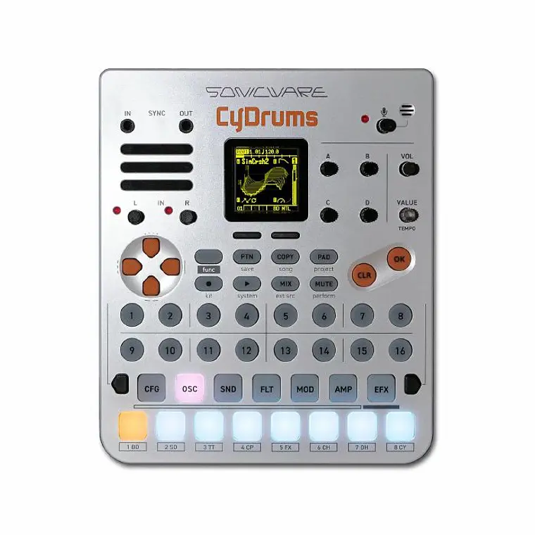 Sonicware CyDrums Sintetizador Caja de Ritmos 3