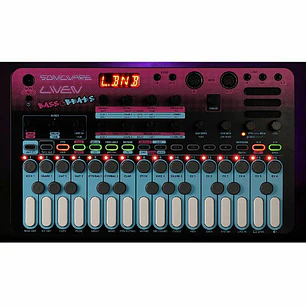 Sonicware Liven Bass&Beats Sintetizador Wavetable Bass y Caja de Ritmos