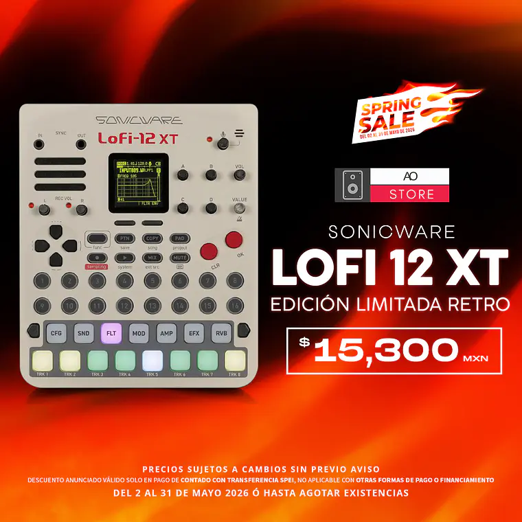 Sonicware Lofi 12 Xt Edición Limitada Retro Sampler Low Resolution 1