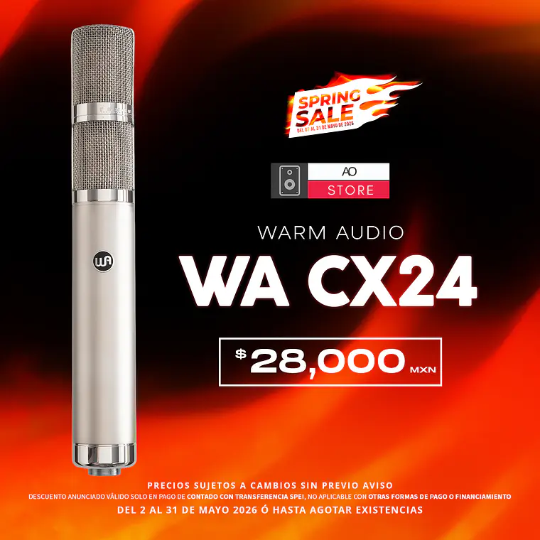 Warm Audio Wa Cx24 Micrófono de Tubo 1