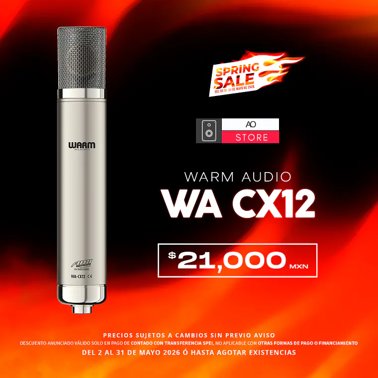Warm Audio WA CX12 Micrófono Condensador de Tubo Multipatrón 1