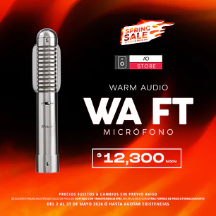Warm Audio WA FT Micrófono de Cinta