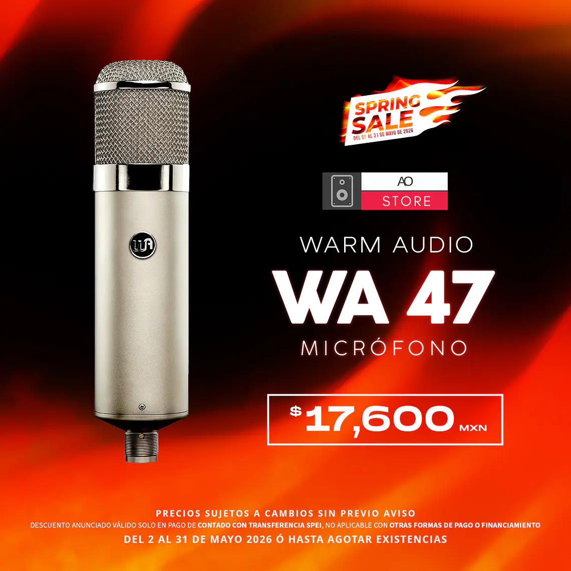 Warm Audio Wa 47 Micrófono Condensador 1