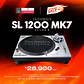 Technics SL 1200 MK7 Silver Tornamesa para DJ - Miniatura 1