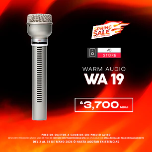 Warm Audio WA 19 Micrófono Dinámico