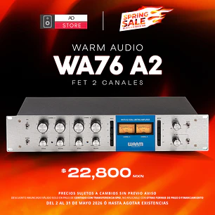 Warm Audio Wa 76 A2 Compresor Fet 2 Canales