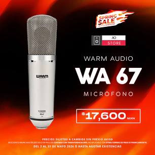 Warm Audio Wa 67 Micrófono de Tubo