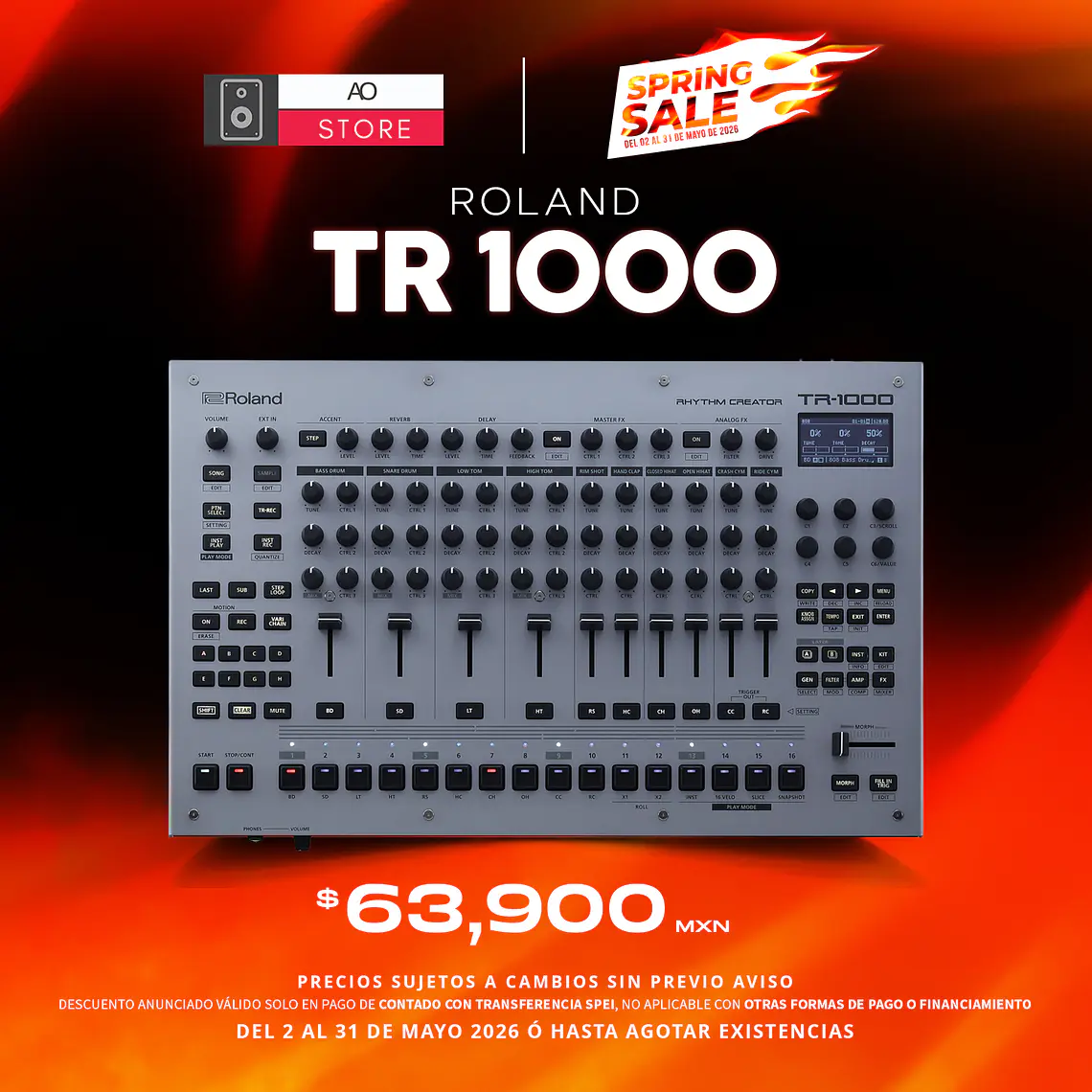 Roland Tr 1000 Caja de Ritmos 1