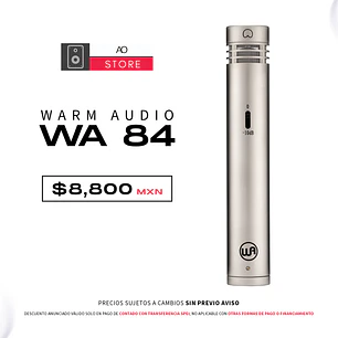 Warm Audio WA 84 Micrófono de Condensador
