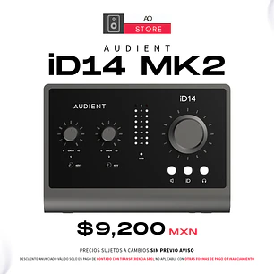 Audient iD14 Mk2 Interfaz de Audio