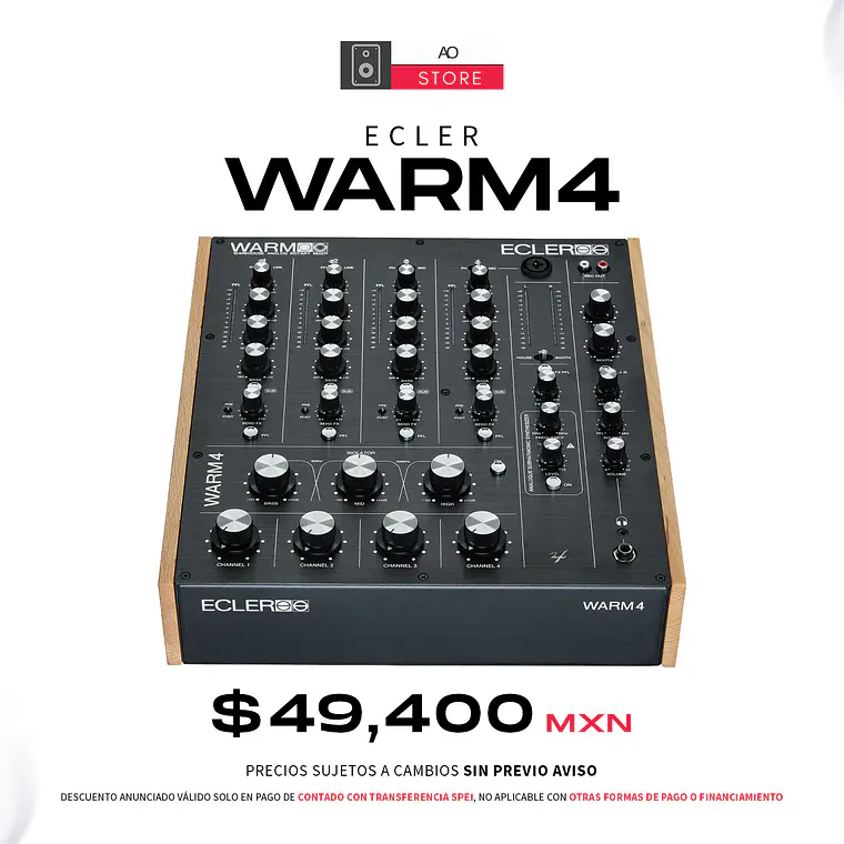 Ecler Warm4 Mezclador Rotativo 1