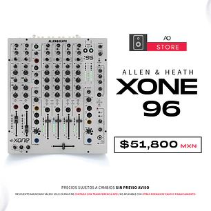 Allen & Heath Xone 96 Mezcladora para DJ