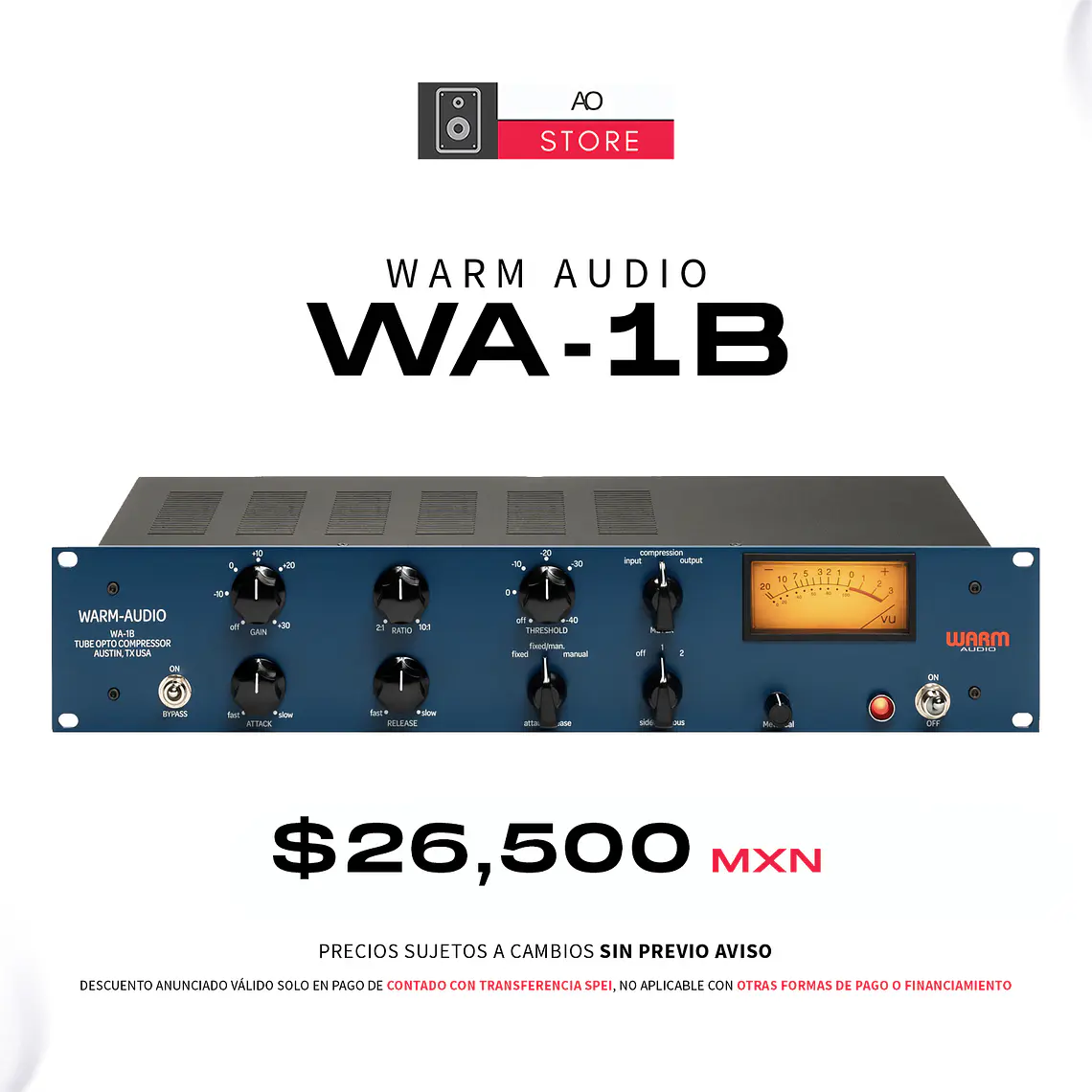 Warm Audio WA 1B Compresor 1