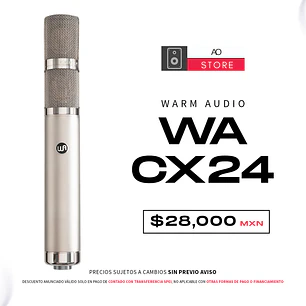 Warm Audio Wa Cx24 Micrófono de Tubo
