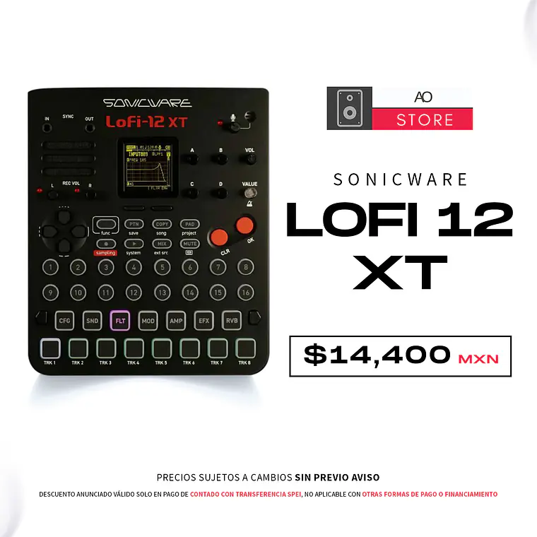Sonicware Lofi 12 Xt Sampler Low Resolution 1