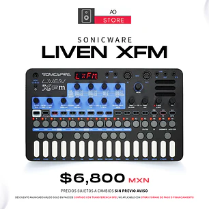 Sonicware Liven Xfm Sintetizador y Groovebox