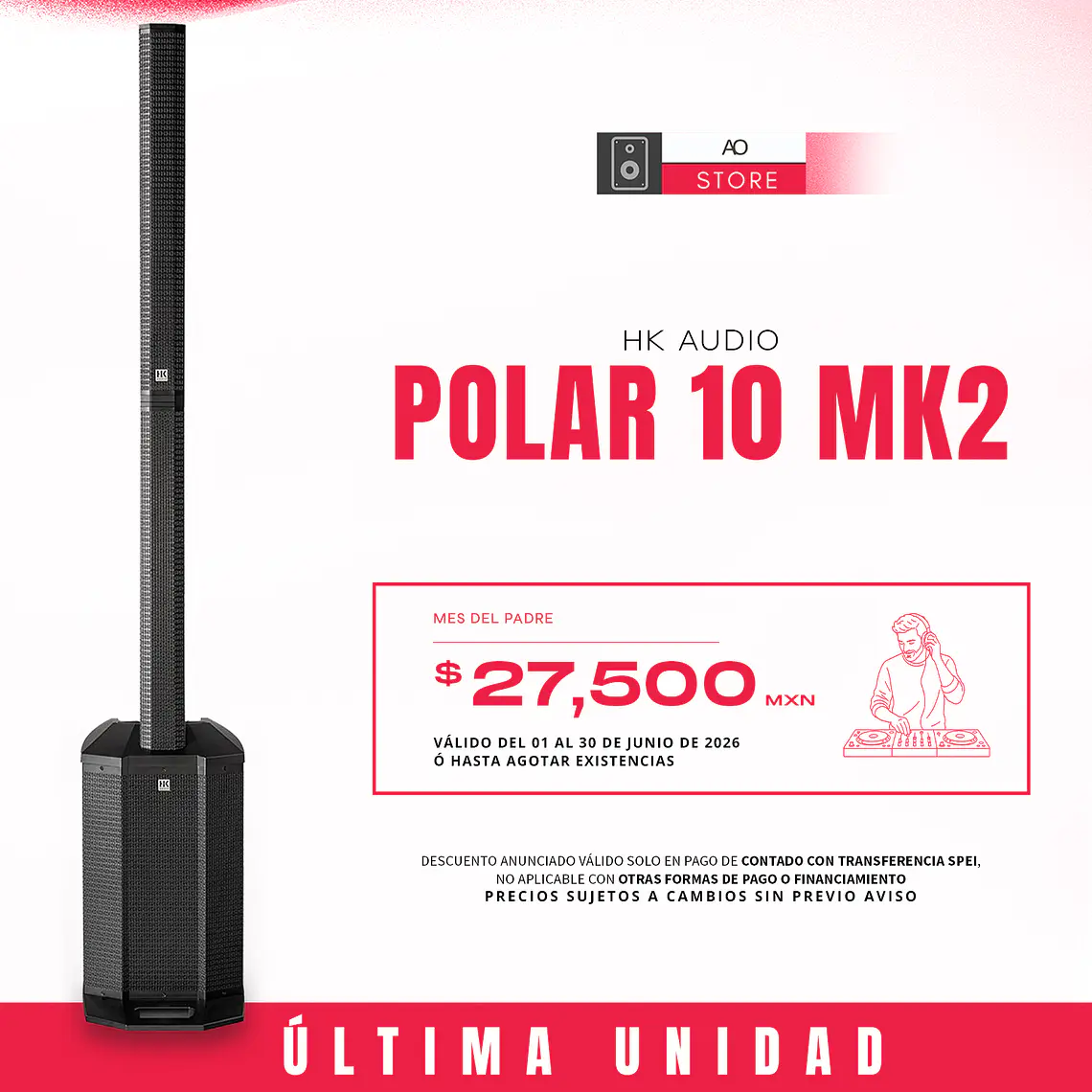 HK Audio Polar 10 Mk2 Sistema de Audio en Torre  1