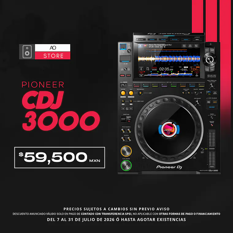 Pioneer DJ CDJ 3000 Reproductor para DJ 2