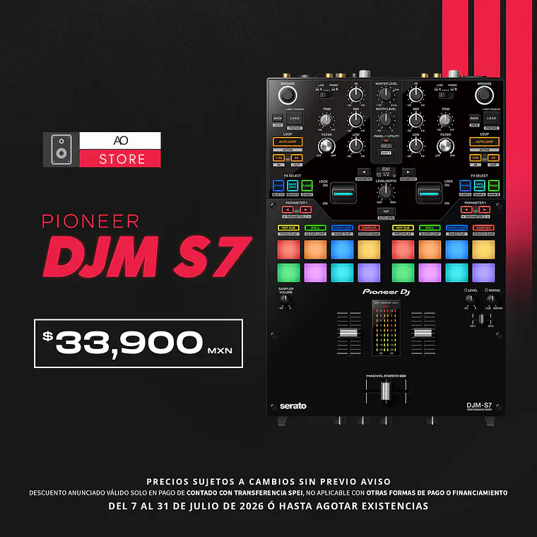 Pioneer DJ DJM S7 Mezcladora para DJ 1