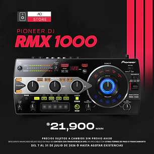 Pioneer DJ RMX 1000 Caja de Efectos