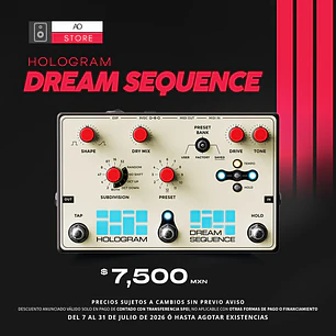 Hologram Dream Sequence Pedal Secuenciador