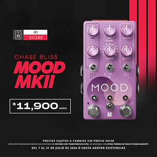 Chase Bliss Mood MkII Pedal Multi Efectos