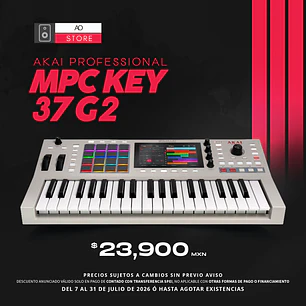 Akai Professional Mpc Key 37 G2 Estacion de Produccion Workstation