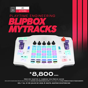 Playtime Engineering BlipBlox myTracks Secuenciador, Sampler y Caja de Ritmos