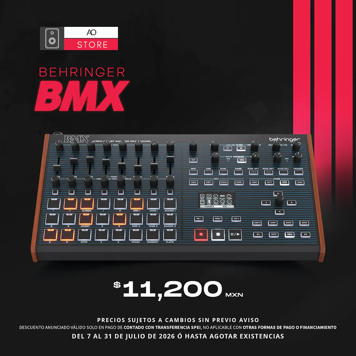 Behringer Bmx Caja de Ritmos 1